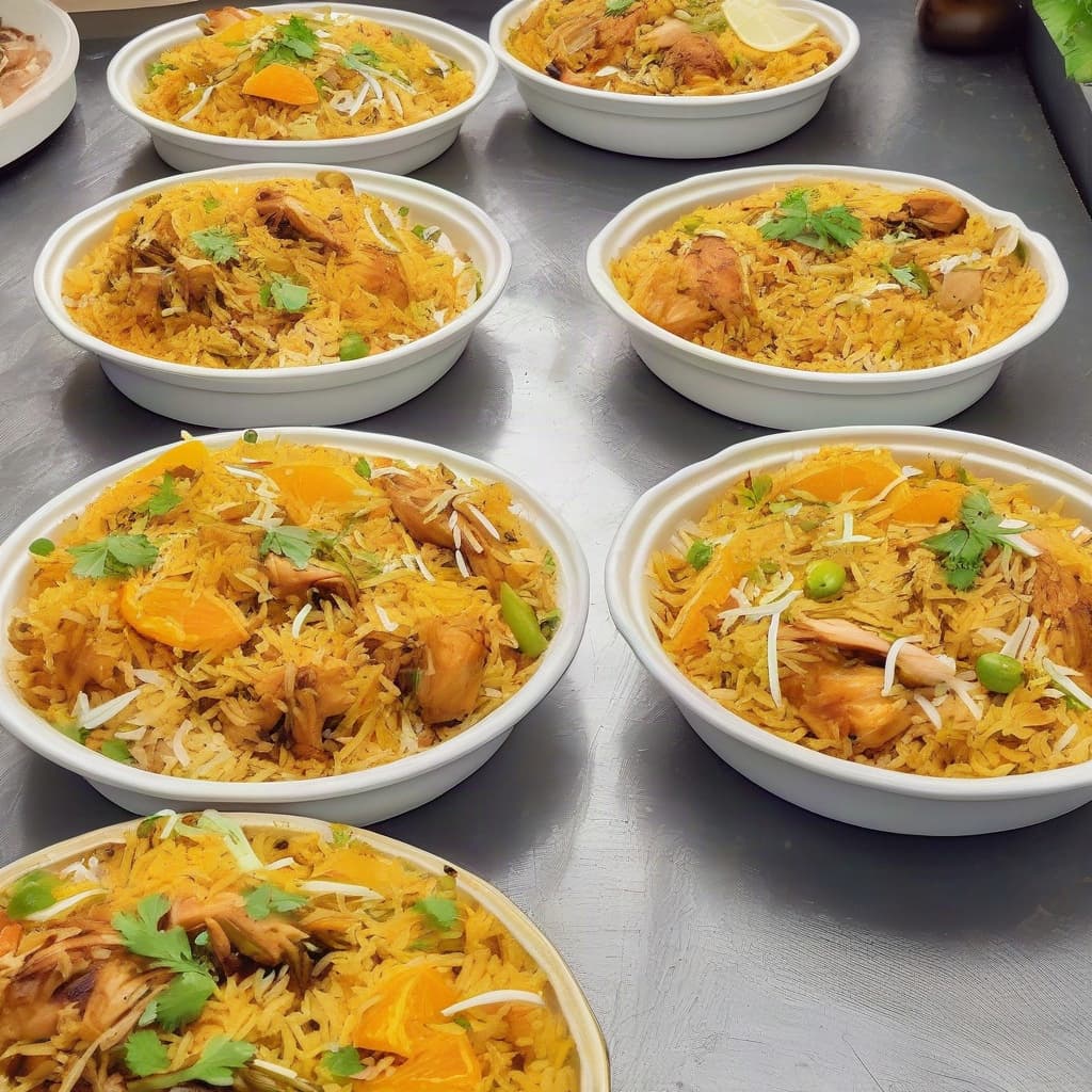 Achari Chicken Biryani