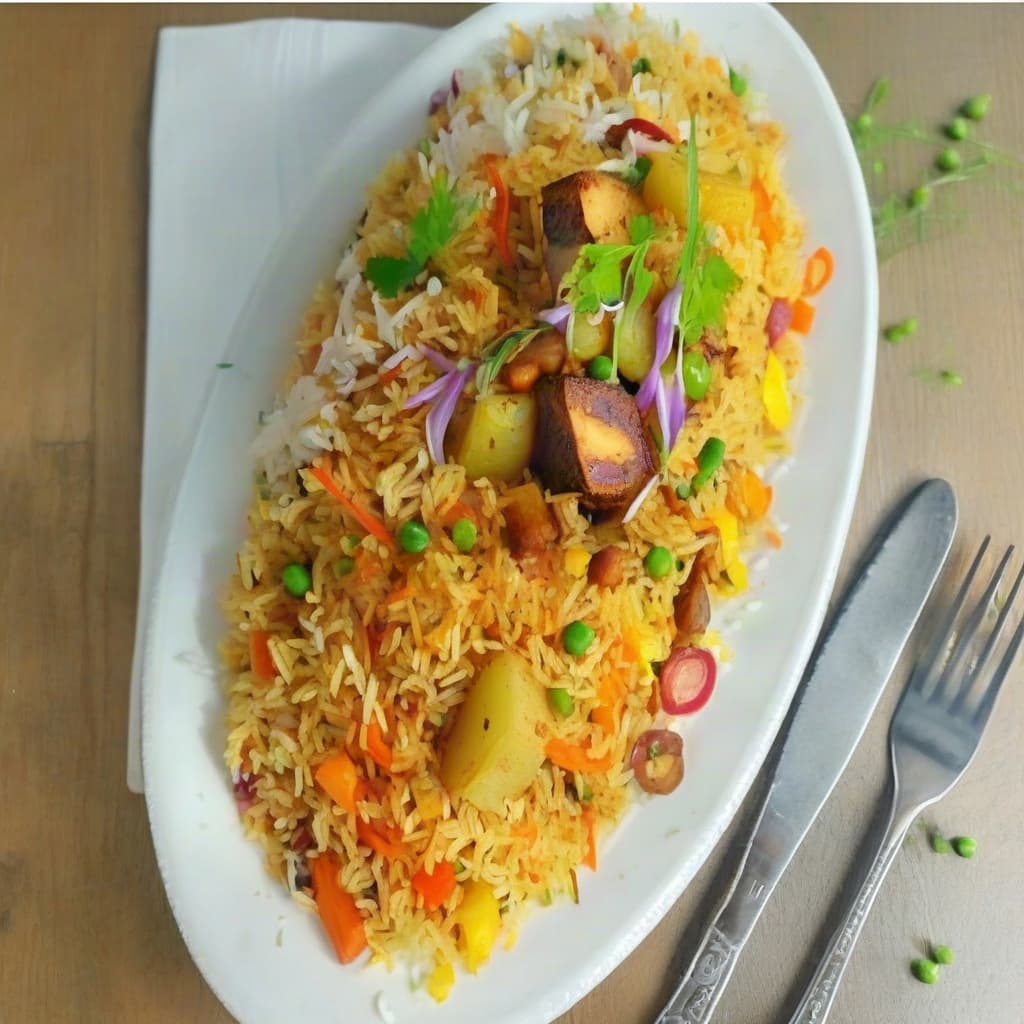 Vegetarian Biryani Achari