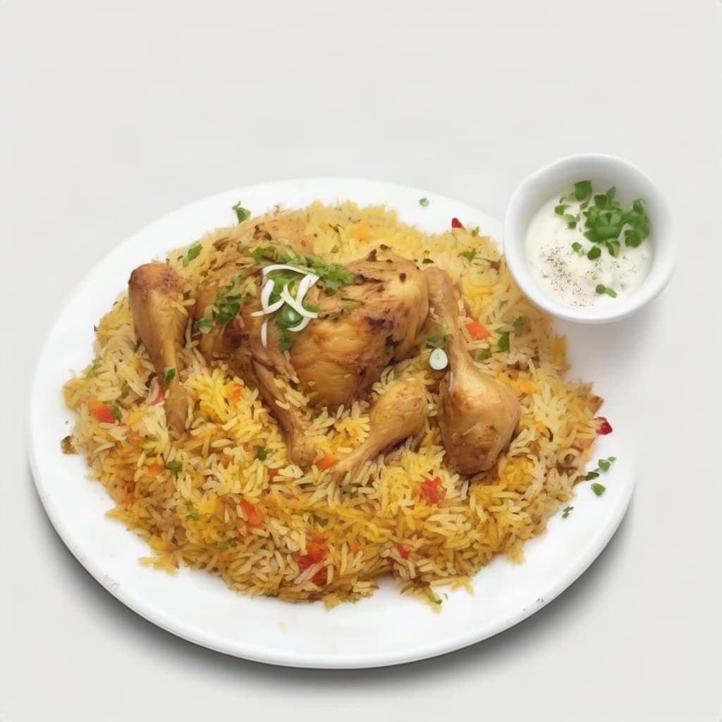 Monday special chicken biryani upsize