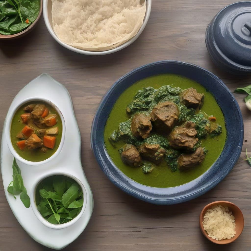 Palak Gosht Lamb