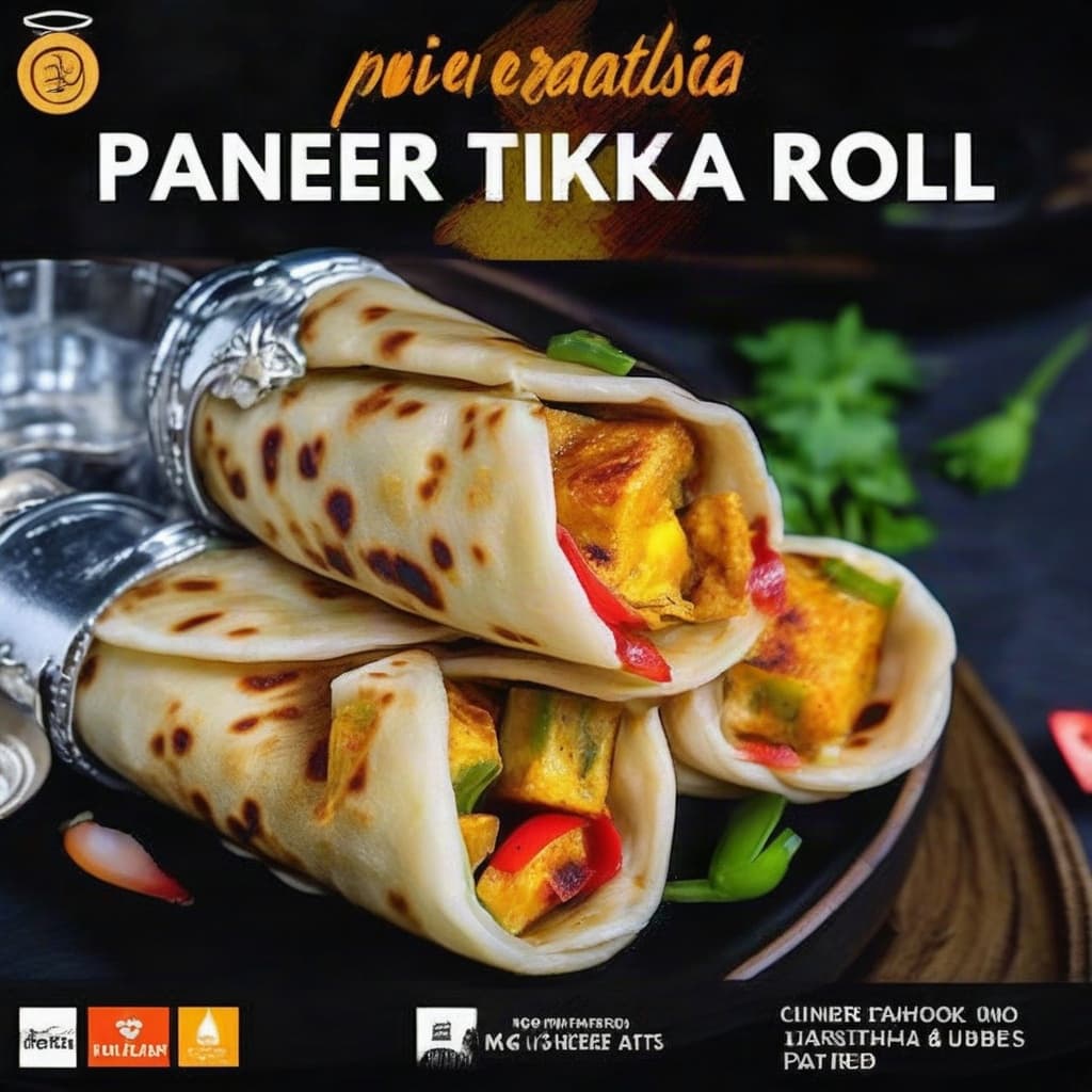 Prantha Roll Paneer